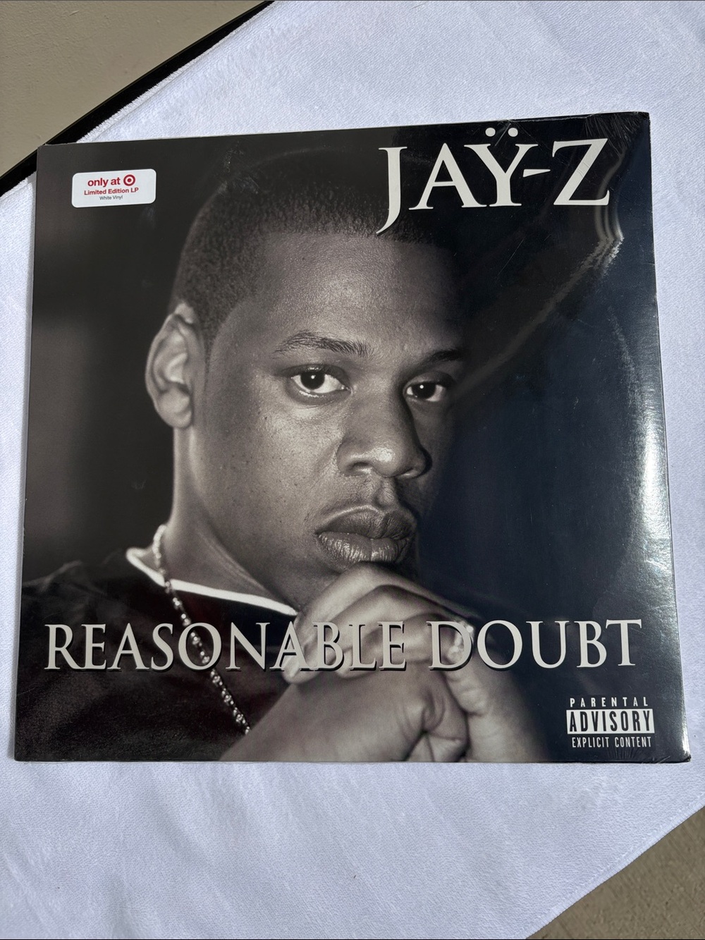 Black 'Reasonable Doubt' Vinyl Album - Black